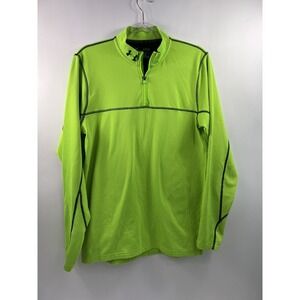 Under Armour Long Sleeve Mens Size Medium Neon Yellow Used